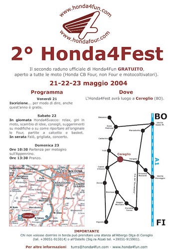 2° Honda4Fest  - il DVD del raduno